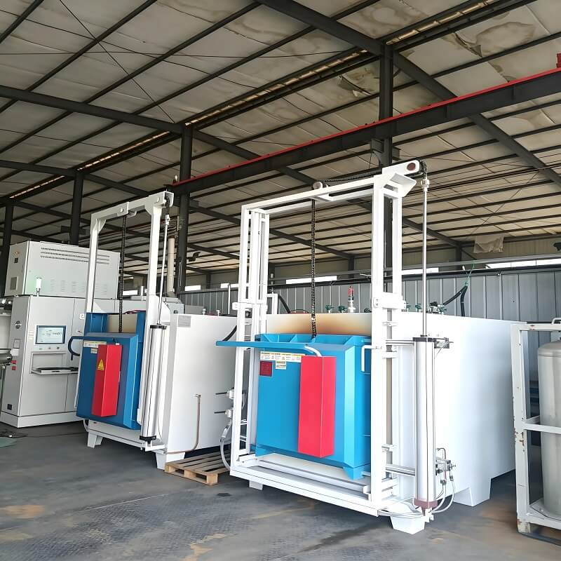 Lò ủ dạng buồng có cửa mở thẳng đứng