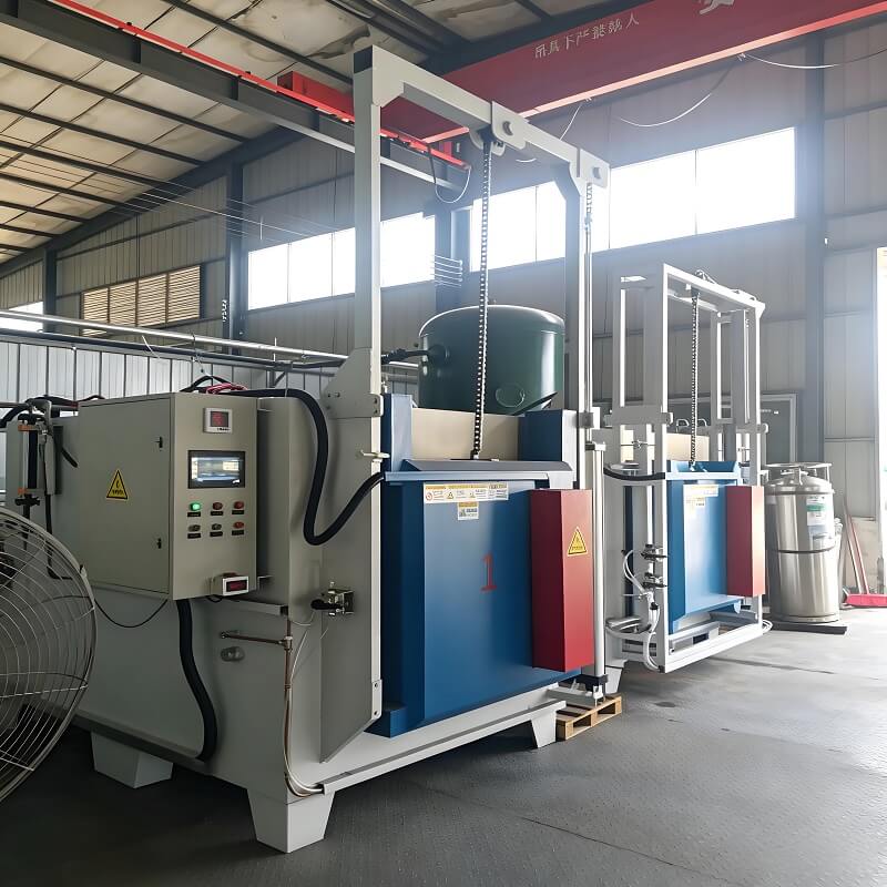 Lò ủ dạng buồng có cửa mở thẳng đứng