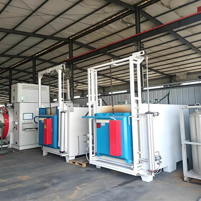 Lò ủ dạng buồng có cửa mở thẳng đứng