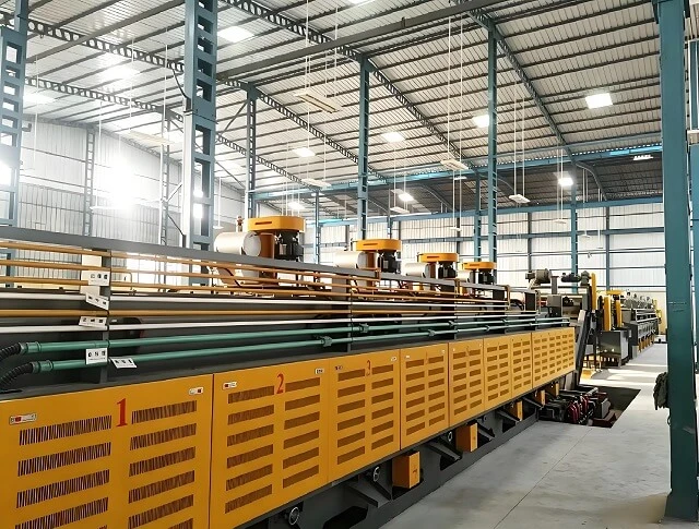 L&ograve; luyện th&eacute;p silicon đai lưới li&ecirc;n tục