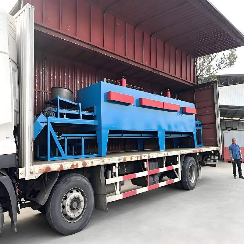 Lò luyện nhiệt công nghiệp, Lò nung băng tải lưới liên tục