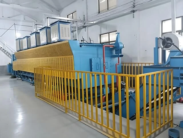 Con lăn li&ecirc;n tục L&ograve; sưởi lưới Loại v&agrave;nh đai Luyện kim bột L&ograve; thi&ecirc;u kết
