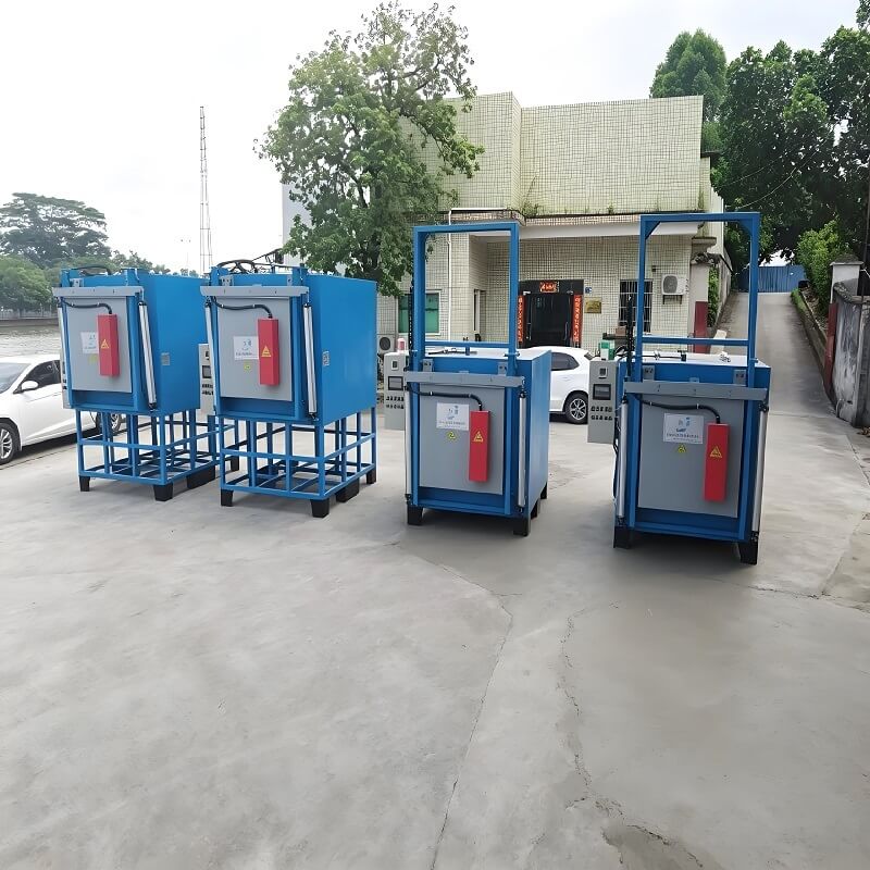 Lò ủ loại hộp điện trở, Thiết bị xử lý nhiệt công nghiệp 650°C