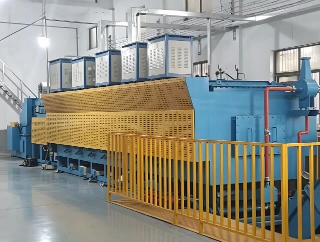 Con lăn li&ecirc;n tục L&ograve; sưởi lưới Loại v&agrave;nh đai Luyện kim bột L&ograve; thi&ecirc;u kết