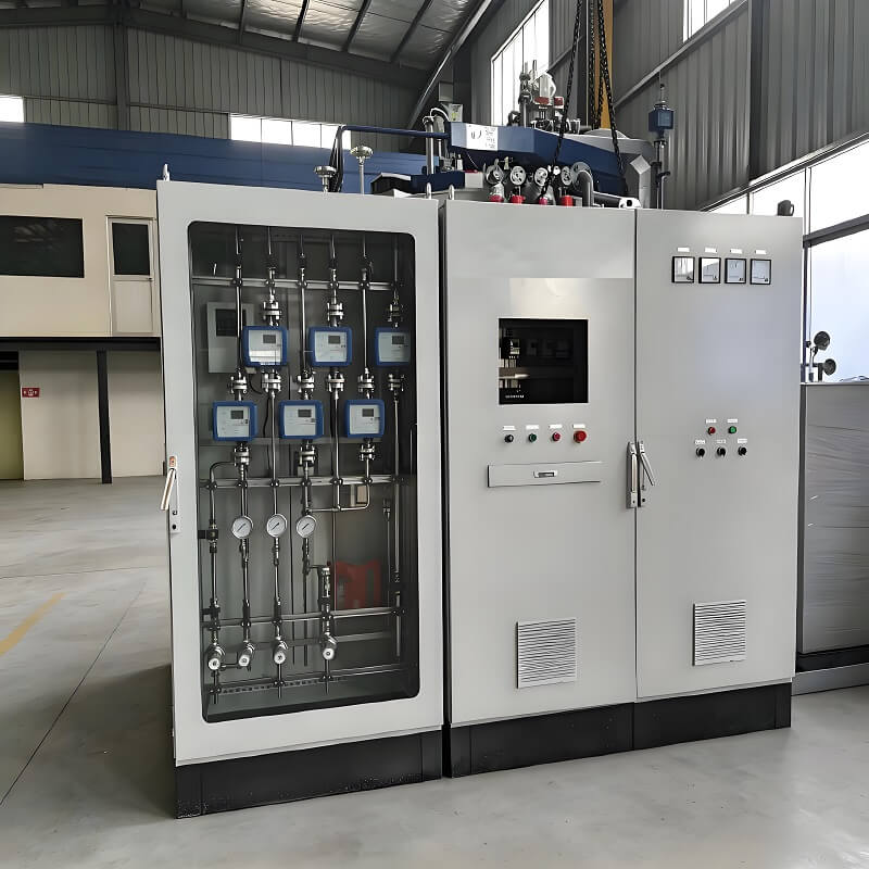 Lò thấm nitơ loại hố biến dạng thấp với quá trình oxy hóa sau cho các bộ phận kim loại chính xác