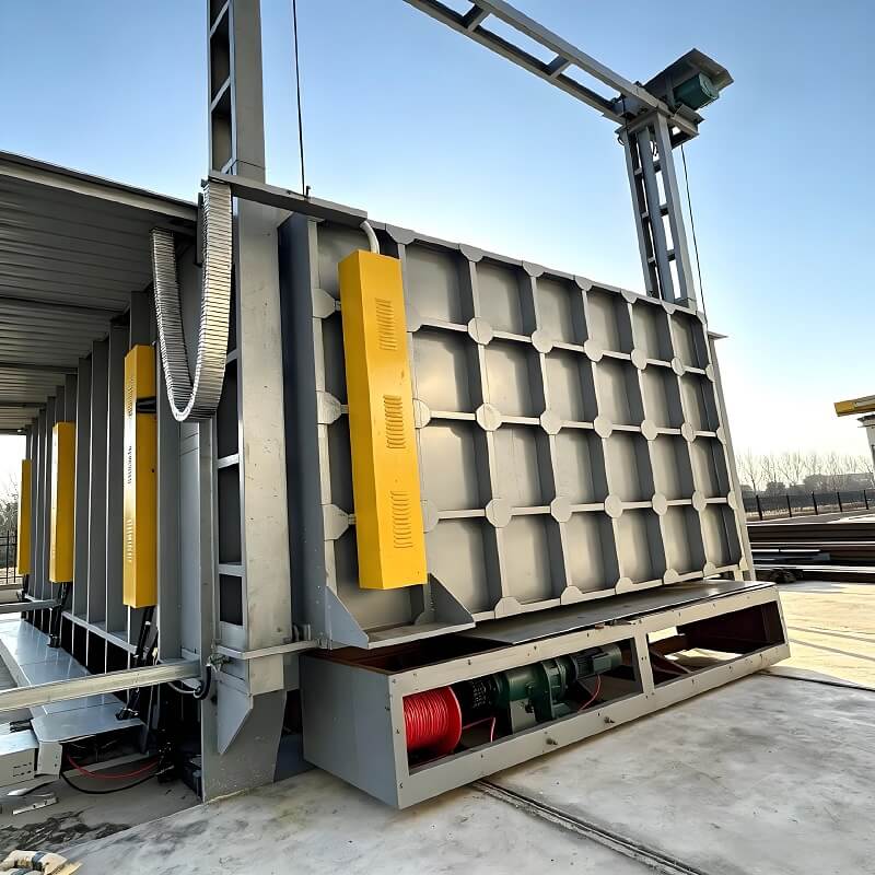 Lò nung xe đẩy hạng nặng để rèn đúc và các bộ phận máy móc lớn