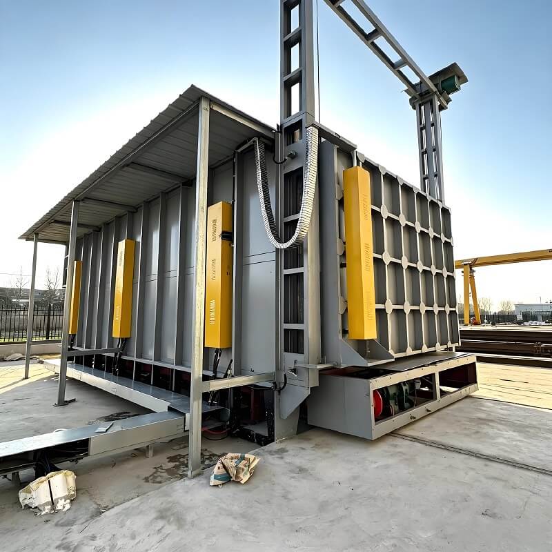 Lò nung loại xe đẩy để ủ quá trình ủ và chuẩn hóa