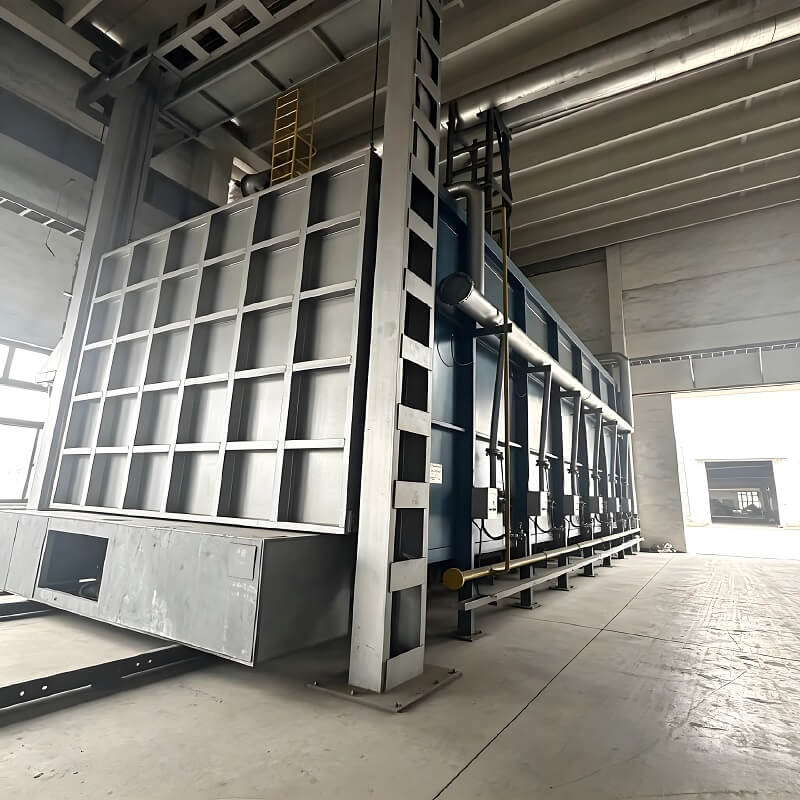 Lò nung xe đẩy hạng nặng để rèn đúc và các bộ phận máy móc lớn