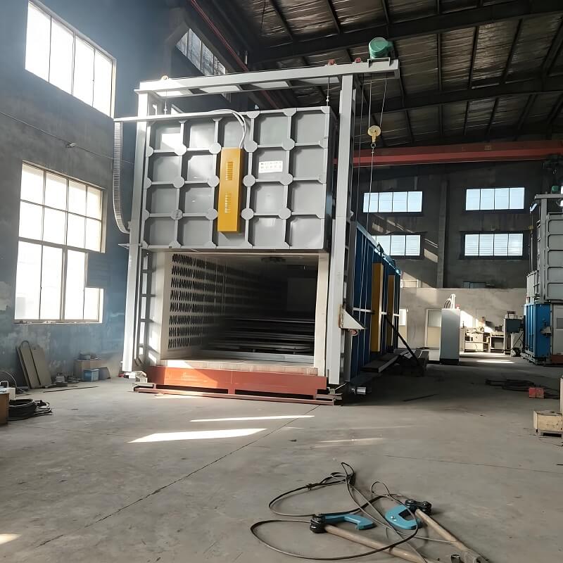 Lò nung loại xe đẩy để ủ quá trình ủ và chuẩn hóa