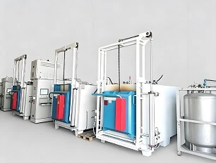 L&ograve; nung hộp nitơ tiền ch&acirc;n kh&ocirc;ng biến dạng thấp để ủ kim loại s&aacute;ng