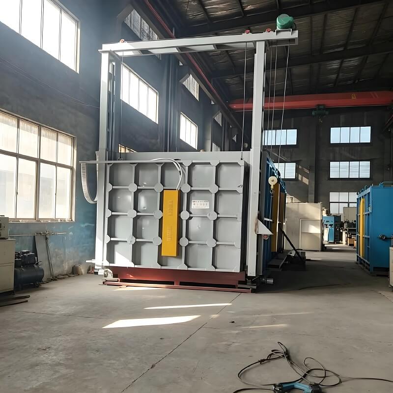 Lò nung xe đẩy hạng nặng để rèn đúc và các bộ phận máy móc lớn