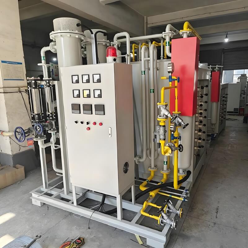 20Nm³ / h Bộ phận phân hủy amoniac tiết kiệm năng lượng tự động Máy tạo hydro