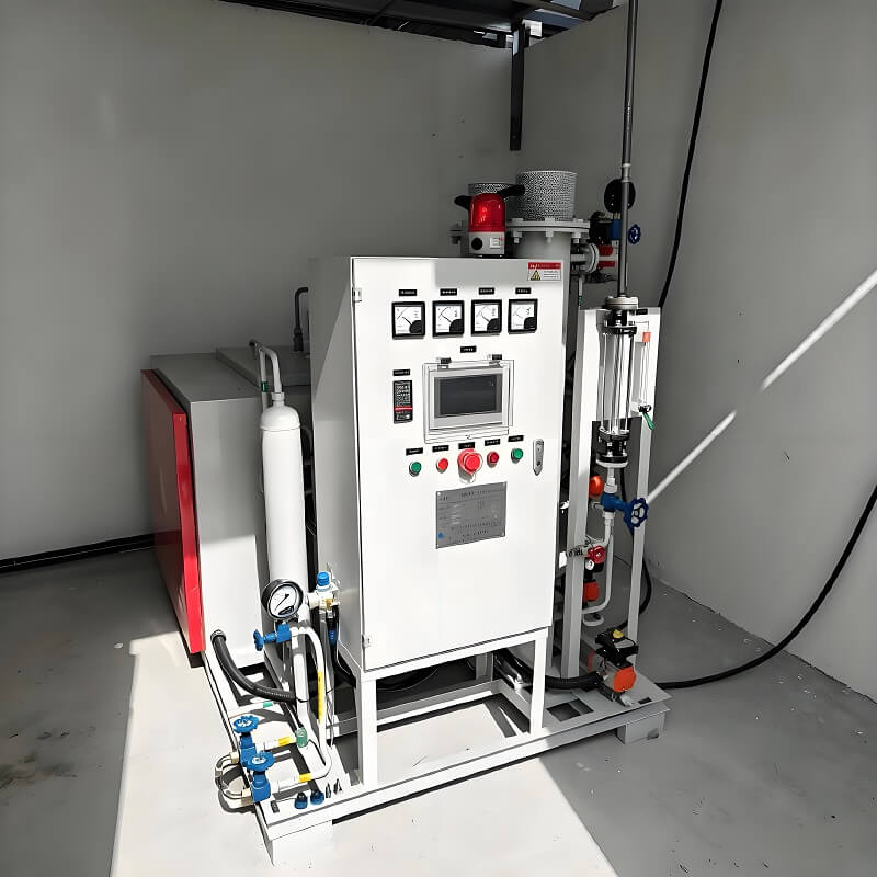 80Nm³ / h Máy tạo khí quyển Amoniac Cracker tiết kiệm năng lượng tự động dòng chảy lớn