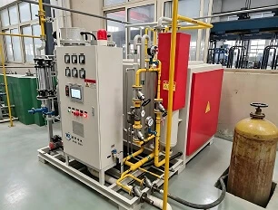 40Nm&sup3; / h M&aacute;y bẻ kh&oacute;a amoniac tự động c&oacute; độ tinh khiết cao H2 N2 Bộ kh&iacute; hỗn hợp