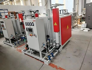 20Nm&sup3; / h Bộ phận ph&acirc;n hủy amoniac tiết kiệm năng lượng tự động M&aacute;y tạo hydro