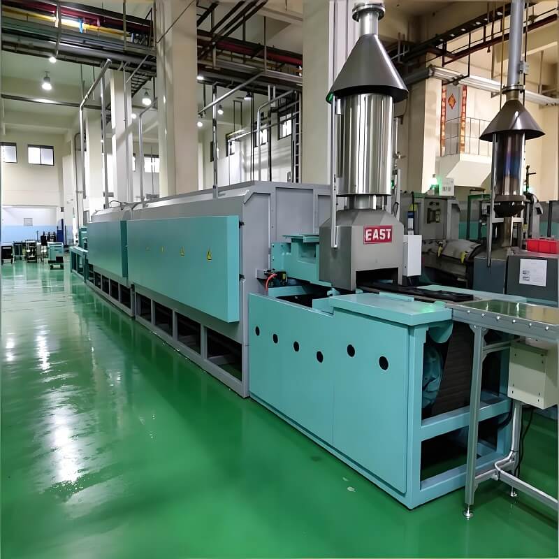 Lò thiêu kết vành đai lưới khí quyển không oxy hóa cho các bộ phận PM vòng bi bằng đồng sắt