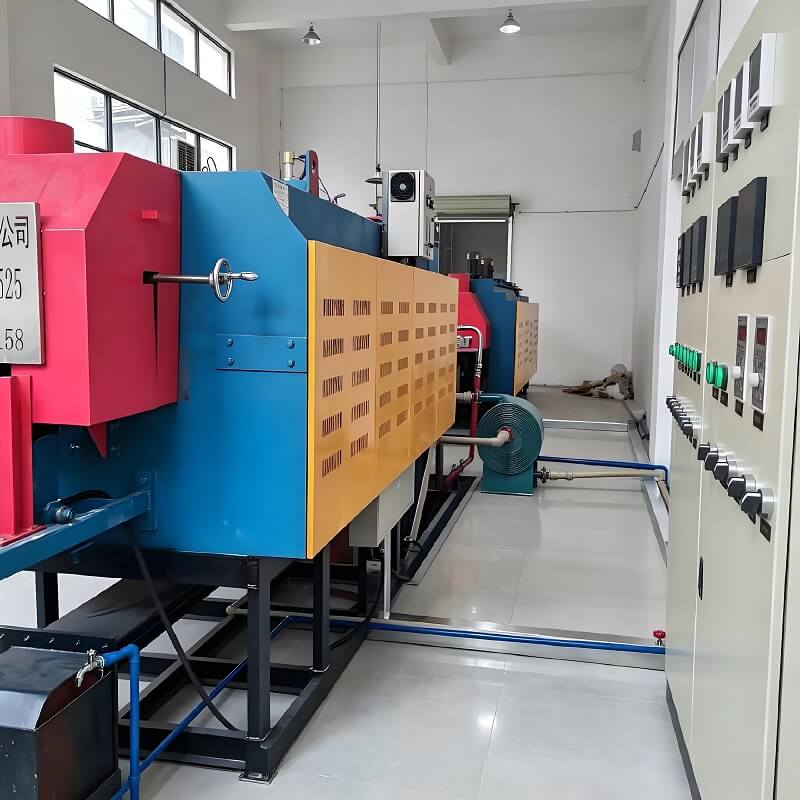 Lò nung đai lưới Muffle tiêu thụ khí thấp Lò nung không oxy hóa sáng