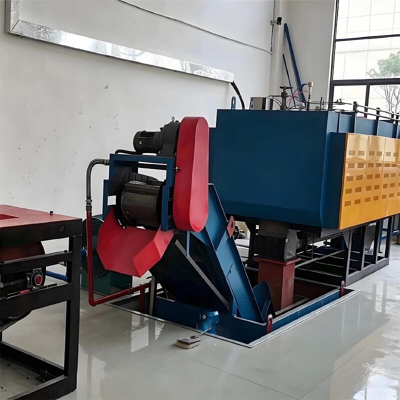 Lò nung đai lưới Muffle tiêu thụ khí thấp Lò nung không oxy hóa sáng