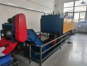 L&ograve; nung đai lưới Muffle ti&ecirc;u thụ kh&iacute; thấp L&ograve; nung kh&ocirc;ng oxy h&oacute;a s&aacute;ng