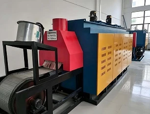 Nhiệt độ đồng đều L&ograve; nung lưới v&agrave;nh đai D&acirc;y chuyền xử l&yacute; nhiệt kim loại kh&ocirc;ng khử cacbon