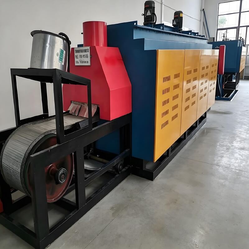 Lò nung đai lưới Muffle tiêu thụ khí thấp Lò nung không oxy hóa sáng