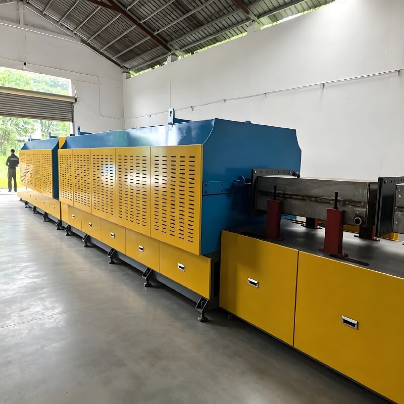 Lò nung thiêu kết loại luyện kim bột liên tục