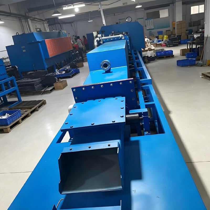 Vành đai lưới liên tục Lò nung hàn sáng cho bộ trao đổi nhiệt bằng đồng bằng thép không gỉ