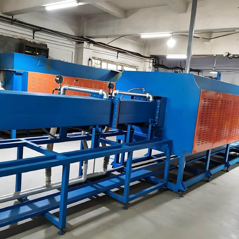 Tiết kiệm năng lượng Lò xử lý nhiệt sáng liên tục cho đồ dùng nhà bếp bằng thép không gỉ bằng đồng thau