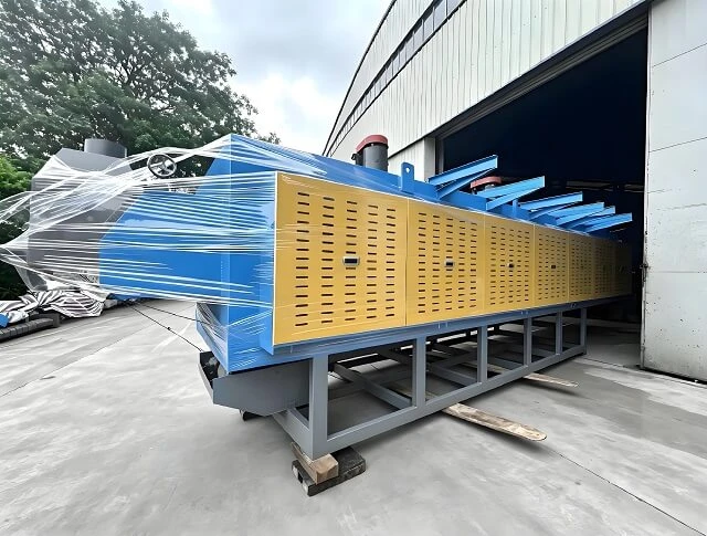 L&ograve; nung tấm đẩy miễn ph&iacute; Muffle, L&ograve; xử l&yacute; nhiệt khối lượng lớn li&ecirc;n tục