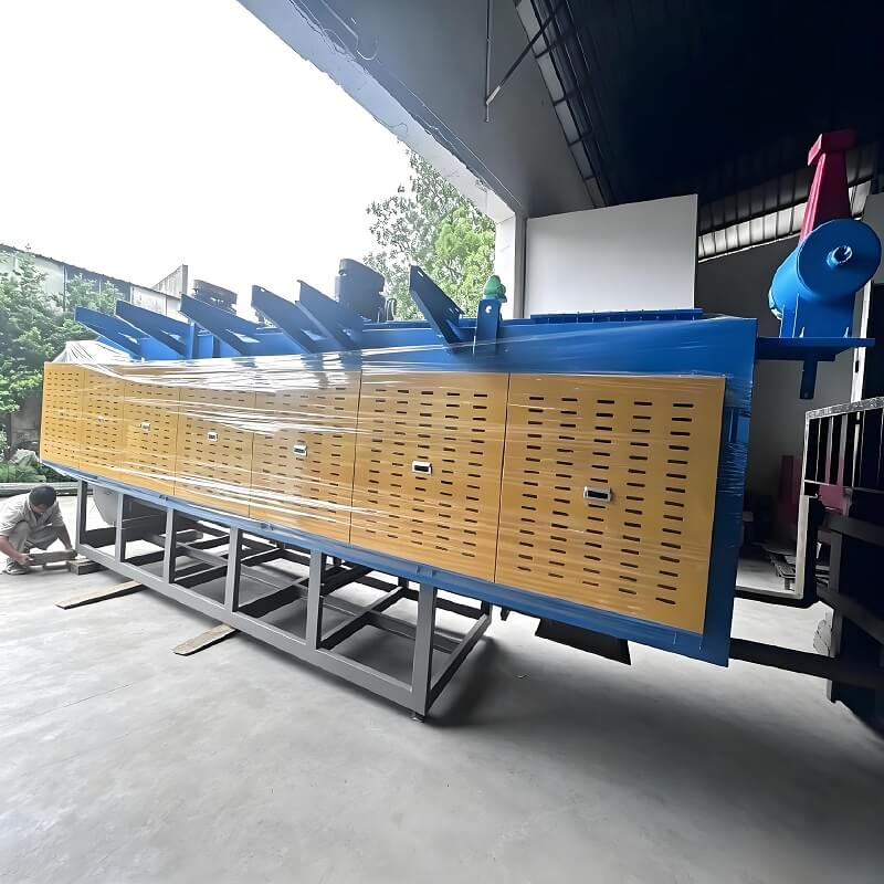 Lò nung tấm đẩy miễn phí Muffle, Lò xử lý nhiệt khối lượng lớn liên tục