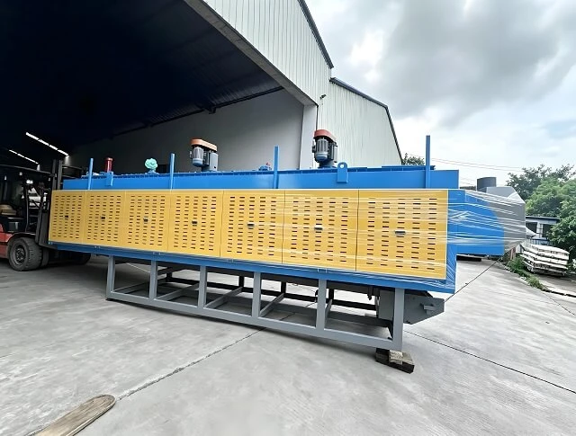 L&ograve; nung tấm đẩy miễn ph&iacute; Muffle, L&ograve; xử l&yacute; nhiệt khối lượng lớn li&ecirc;n tục