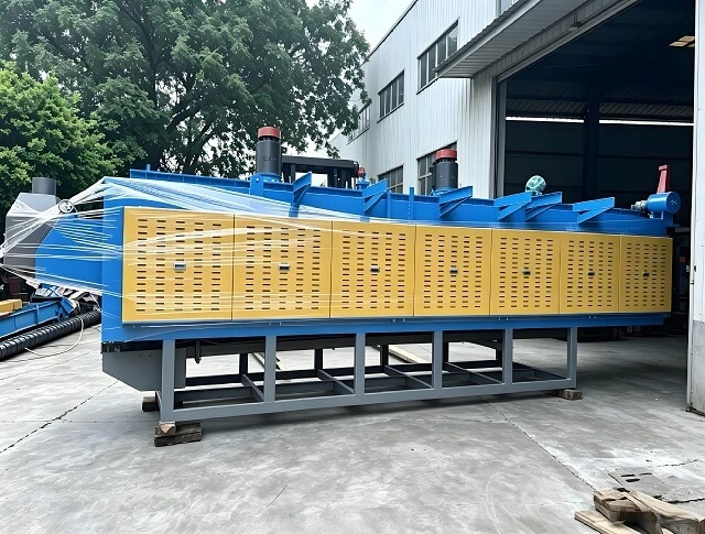 L&ograve; l&agrave;m nguội m&aacute;y đẩy li&ecirc;n tục kh&ocirc;ng c&oacute; muffle để l&agrave;m cứng qu&aacute; tr&igrave;nh cacbon h&oacute;a b&aacute;nh răng &ocirc; t&ocirc;