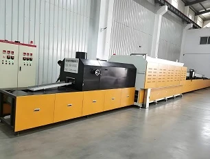L&ograve; nung s&aacute;ng bằng th&eacute;p kh&ocirc;ng gỉ li&ecirc;n tục để h&agrave;n kim loại v&agrave; xử l&yacute; nhiệt