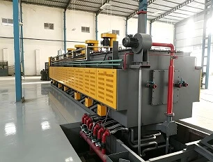 Loại con lăn L&ograve; nung v&agrave;nh đai D&acirc;y chuyền xử l&yacute; nhiệt li&ecirc;n tục cho d&acirc;y buộc