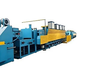 L&ograve; nung cacbonit v&agrave;nh đai con lăn kh&ocirc;ng Muffle để xử l&yacute; nhiệt d&acirc;y buộc
