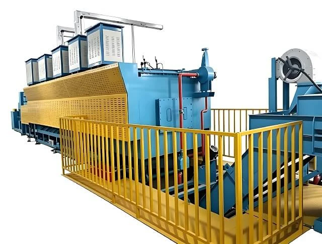 L&ograve; nung cacbonit v&agrave;nh đai con lăn kh&ocirc;ng Muffle để xử l&yacute; nhiệt d&acirc;y buộc