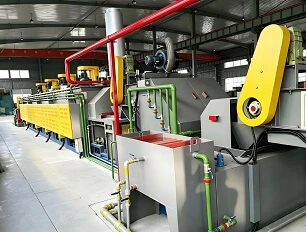 L&ograve; nung v&agrave;nh đai con lăn hiệu quả cao L&agrave;m n&oacute;ng nhanh D&acirc;y chuyền l&agrave;m nguội li&ecirc;n tục