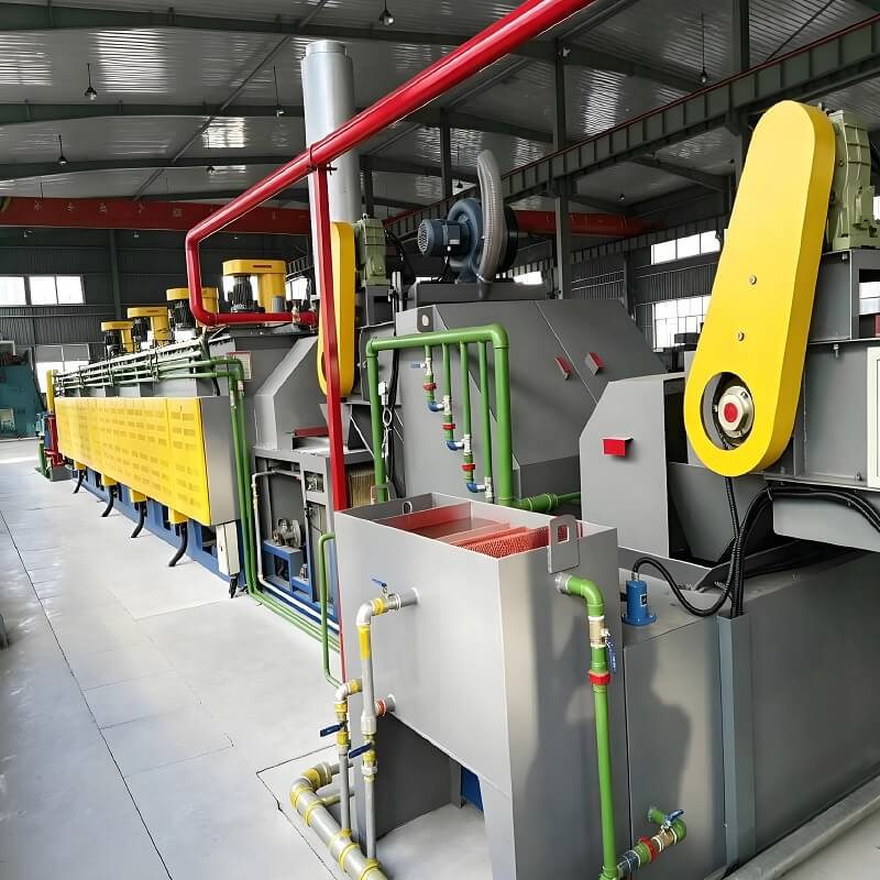 Lò nung vành đai con lăn hiệu quả cao Làm nóng nhanh Dây chuyền làm nguội liên tục