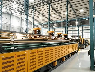 D&acirc;y chuyền gia c&ocirc;ng c&aacute;c bộ phận kim loại ho&agrave;n to&agrave;n tự động