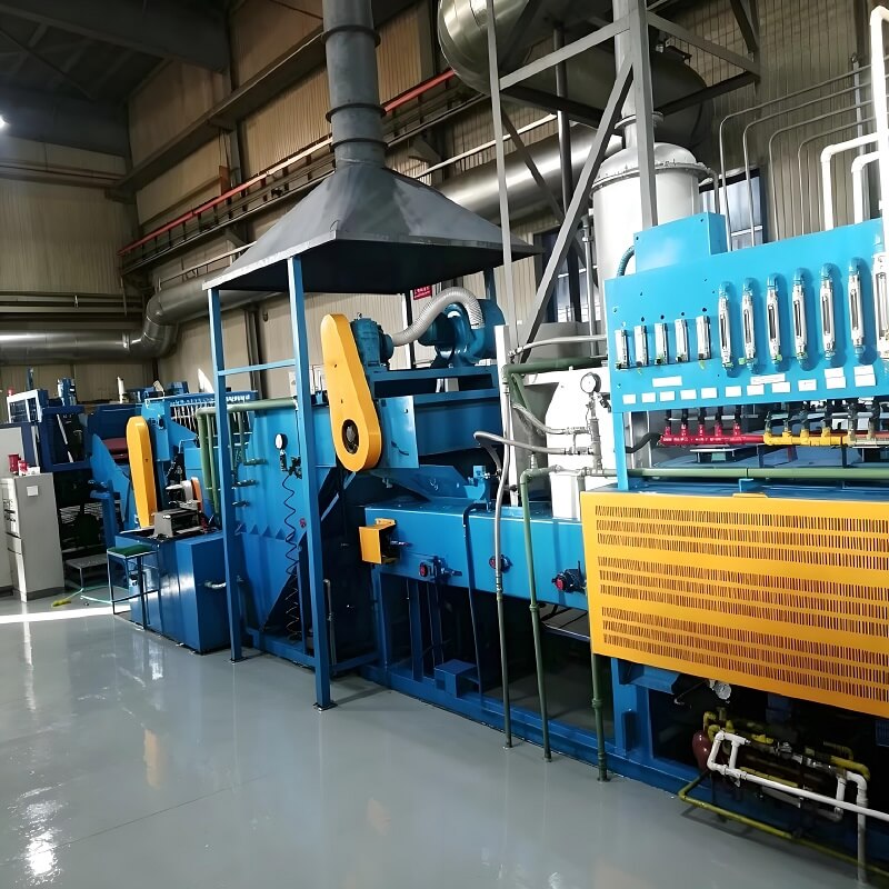 Dây chuyền sản xuất lò nung vành đai lưới hỗ trợ con lăn được chứng nhận ISO