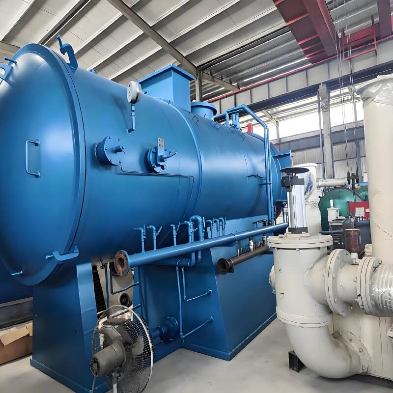 Nhà máy cung cấp trực tiếp lò nung dầu chân không ngang