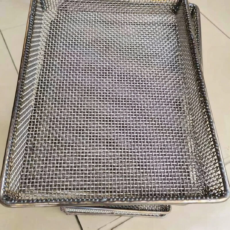 Giỏ lưới thiêu kết luyện kim bột cho các bộ phận kim loại Quá trình thiêu kết nhiệt độ cao