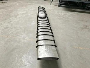 L&ograve; nung v&agrave;nh đai lưới k&iacute;n kh&iacute; chống biến dạng Ống Muffle b&ecirc;n trong