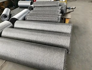 Đai lưới l&agrave;m nguội nhiệt độ cao SUS314 SUS310S cho l&ograve; l&agrave;m cứng xử l&yacute; nhiệt li&ecirc;n tục