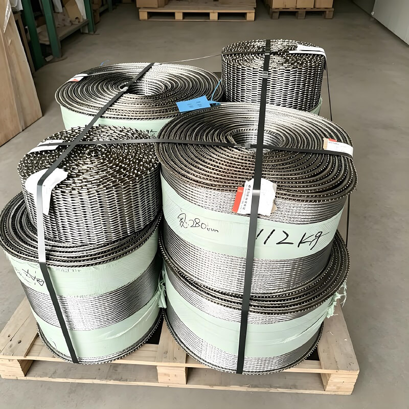 Đai lưới thiêu kết nhiệt độ cao SUS310S Cr20Ni80 cho lò xử lý nhiệt luyện kim bột