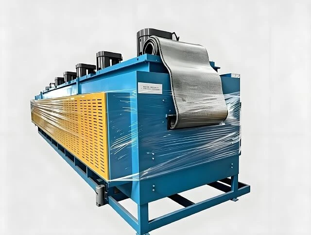 L&ograve; luyện băng tải lưới th&eacute;p kh&ocirc;ng gỉ tự động cho l&ograve; xo v&ograve;ng bi