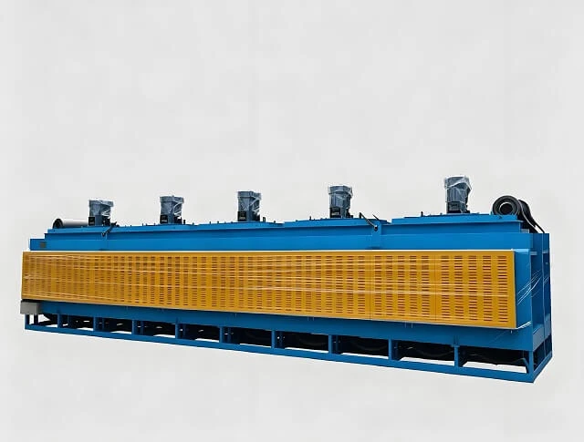 L&ograve; luyện băng tải lưới th&eacute;p kh&ocirc;ng gỉ tự động cho l&ograve; xo v&ograve;ng bi