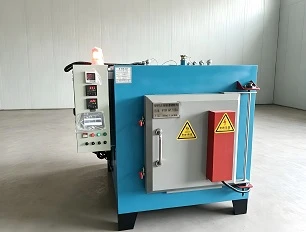 Nh&agrave; m&aacute;y Trung Quốc L&ograve; nung loại hộp nhỏ trực tiếp để xử l&yacute; nhiệt xưởng kim loại