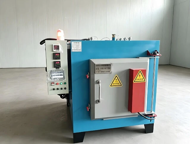 Nh&agrave; m&aacute;y Trung Quốc L&ograve; nung loại hộp nhỏ trực tiếp để xử l&yacute; nhiệt xưởng kim loại