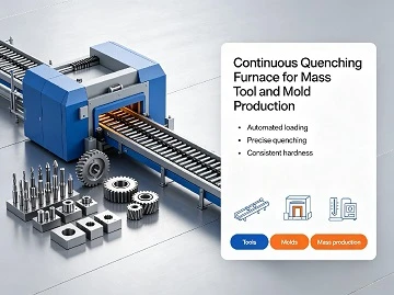 L&ograve; t&ocirc;i li&ecirc;n tục để sản xuất khu&ocirc;n mẫu v&agrave; dụng cụ đại tr&agrave;